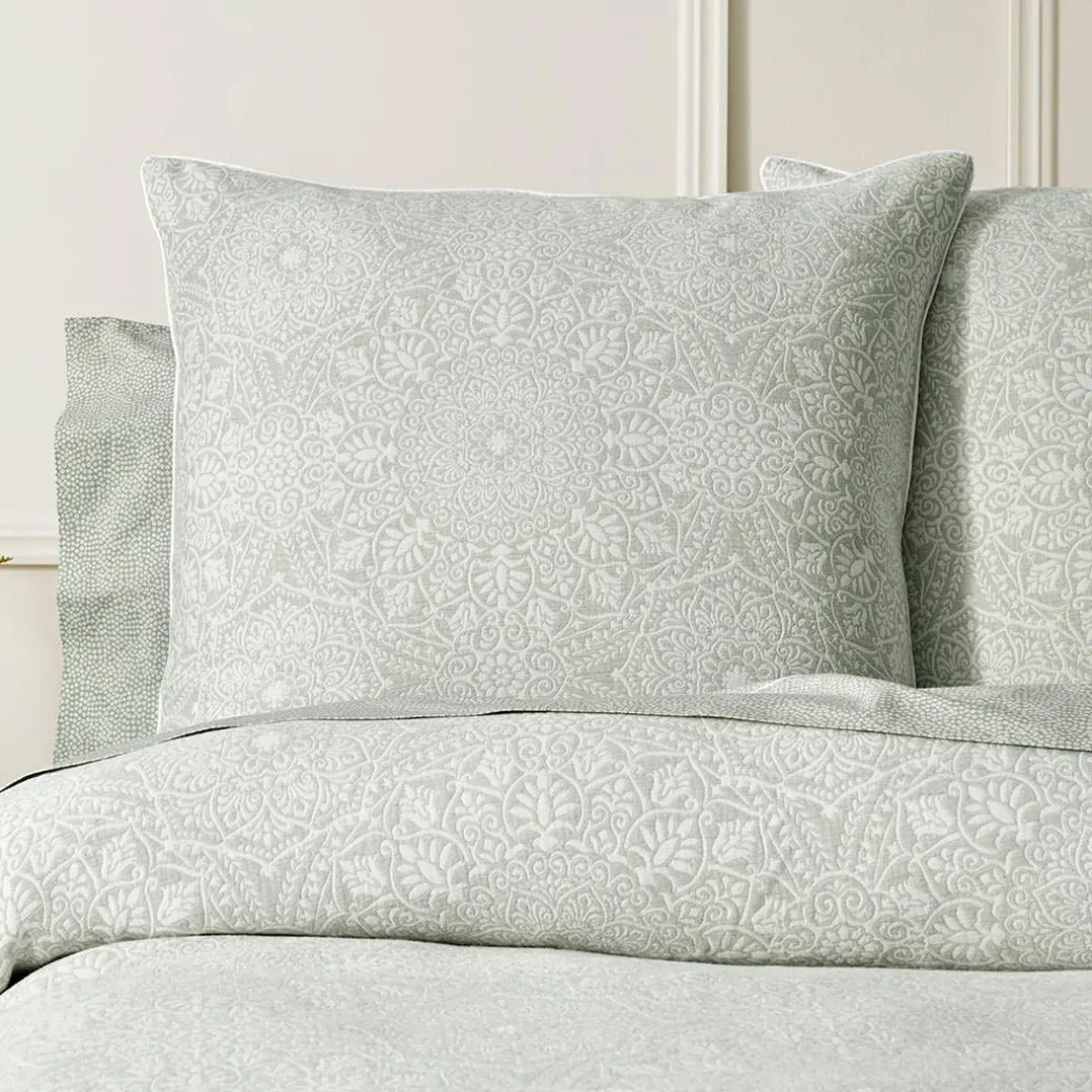 Arlen Quilt Cover - Sage