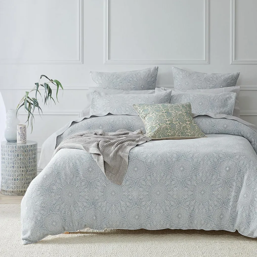 Arlen Quilt Cover - Sage