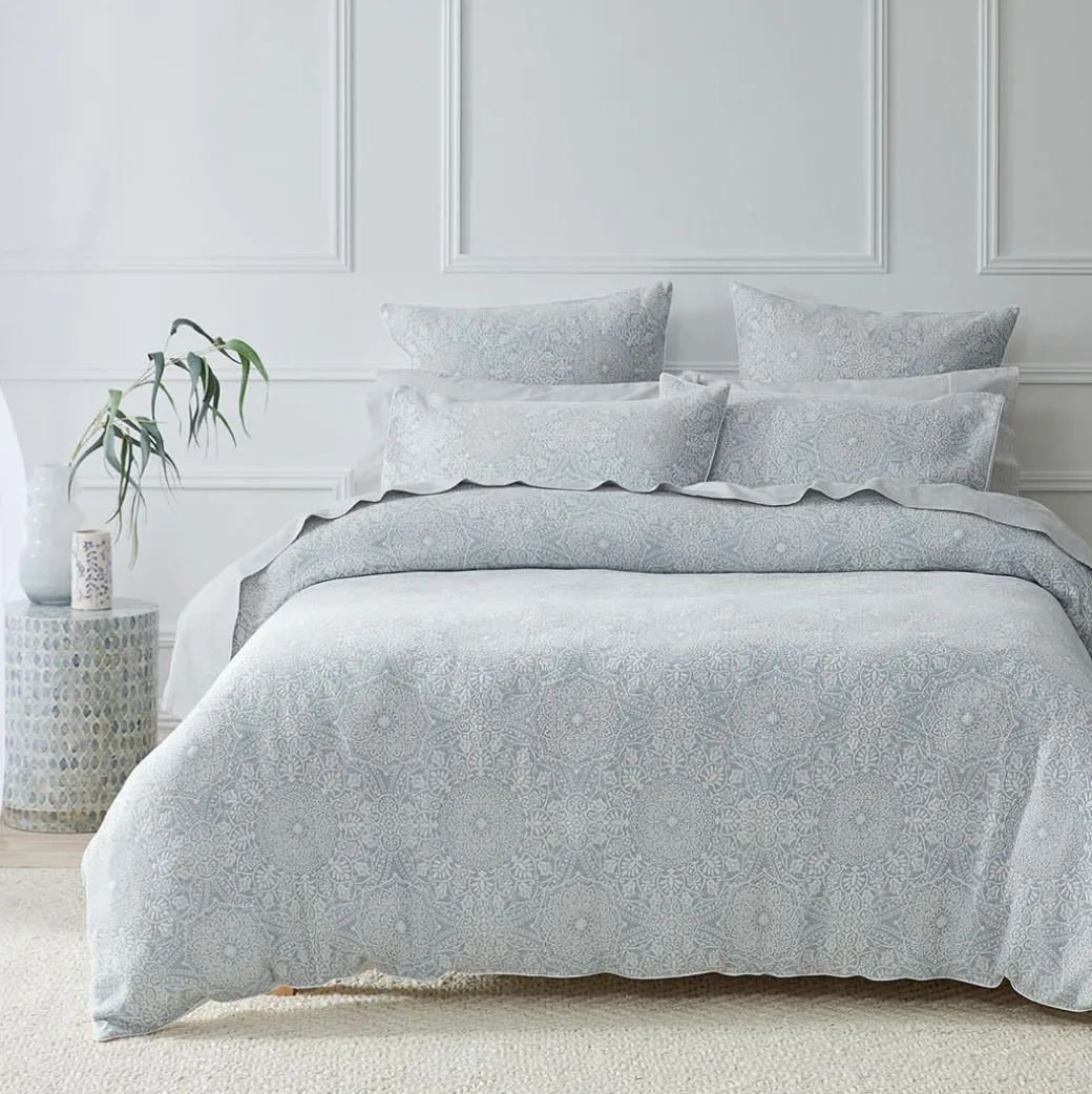 Arlen Quilt Cover - Sage