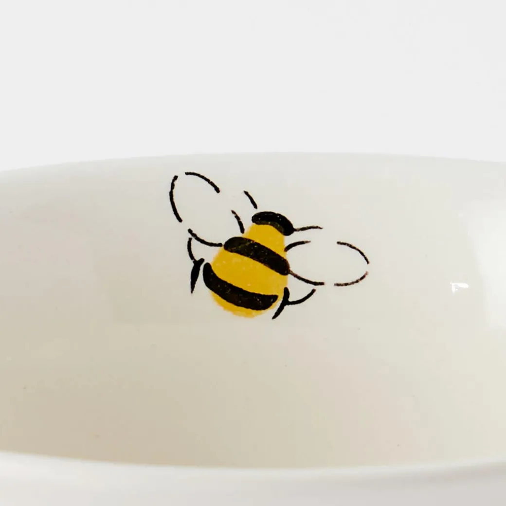 Bee Time Pedestal Tea Cup