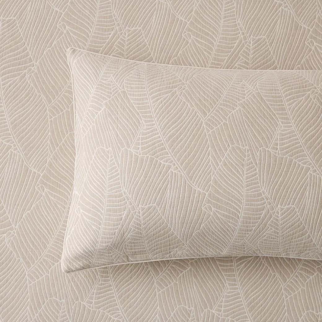 Bengali Quilt Cover - Taupe