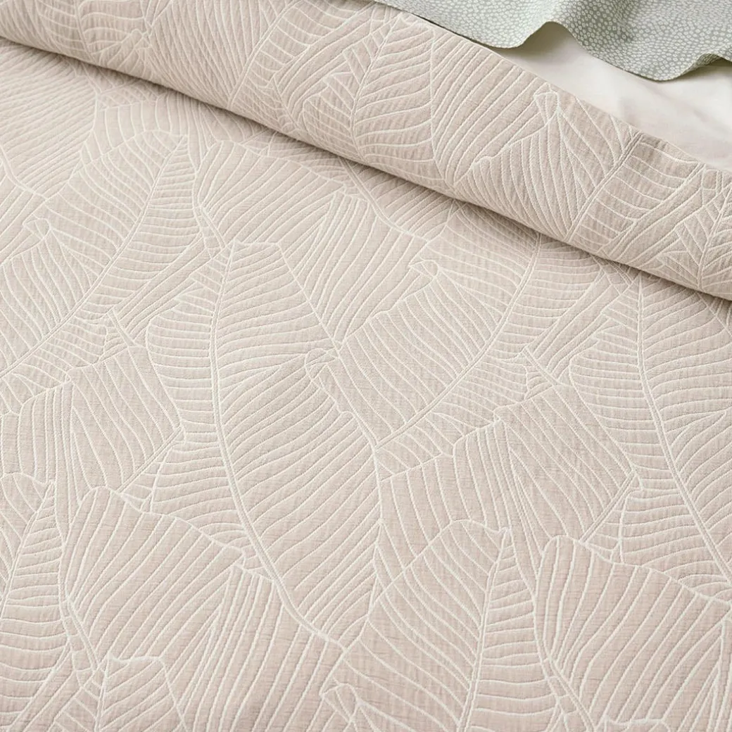 Bengali Quilt Cover - Taupe