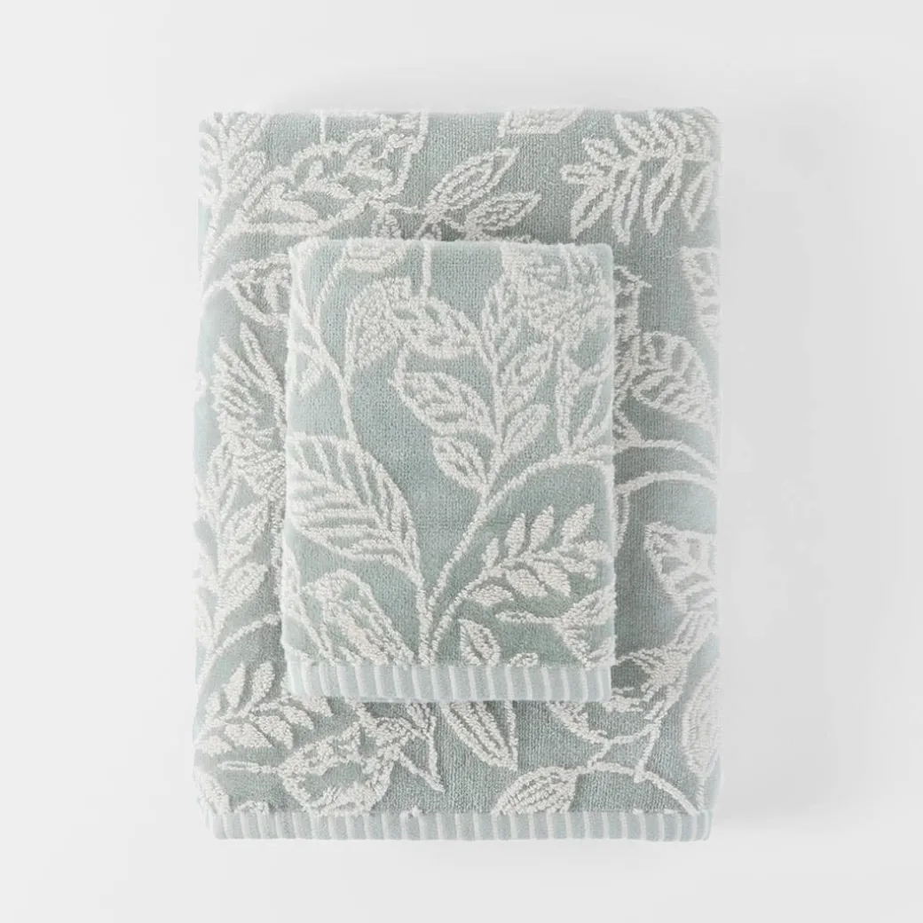 Birdsong Towel - Dusty Rose