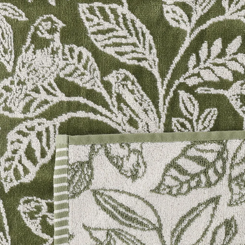 Birdsong Towel - Dusty Rose