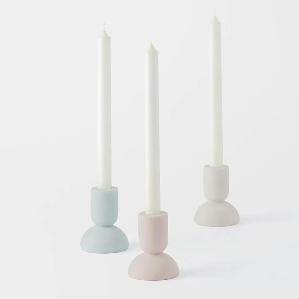 Bisou Candle Holder - Blue