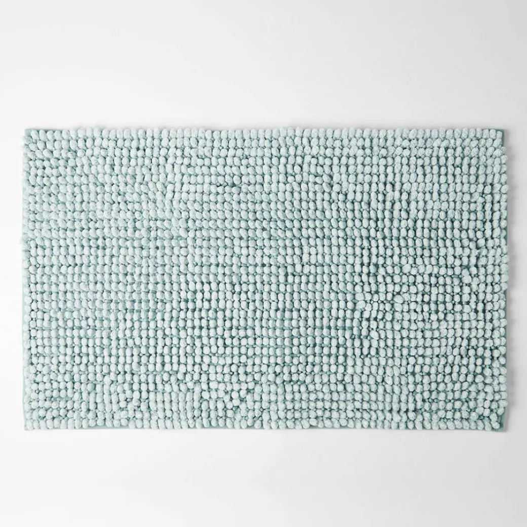 Bobble Melange Bath Mat - Charcoal