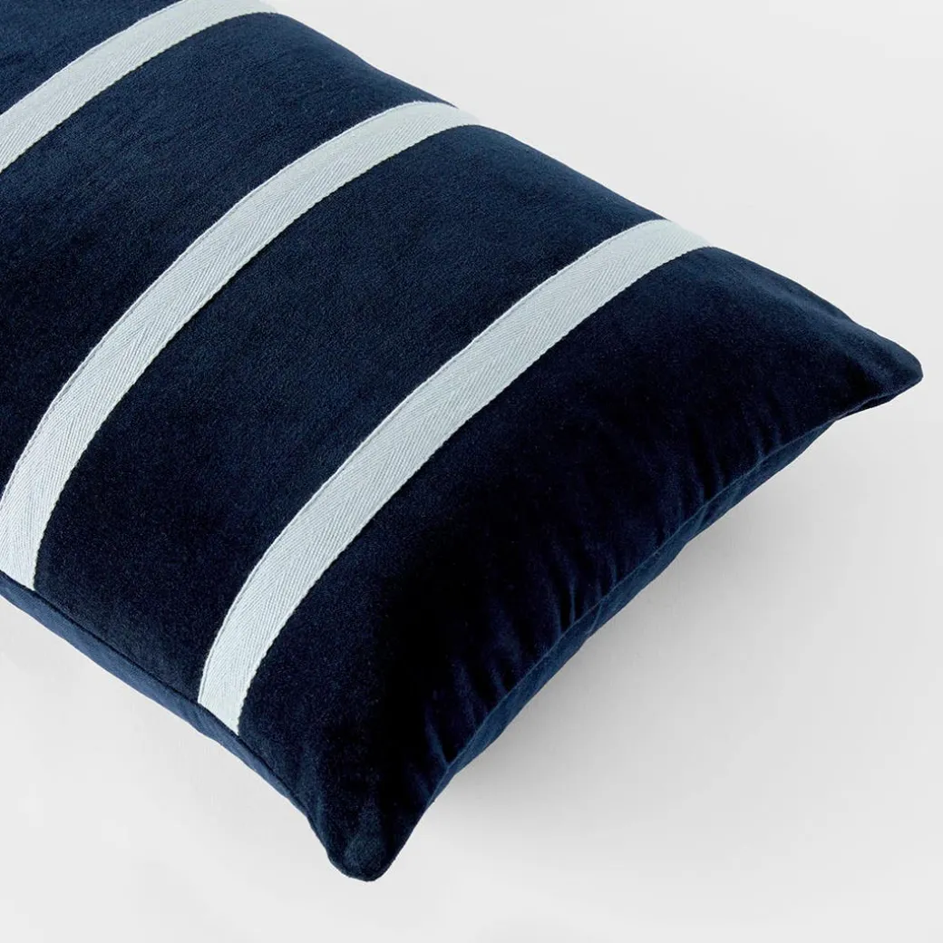 Claude Velvet Cushion - Burgundy