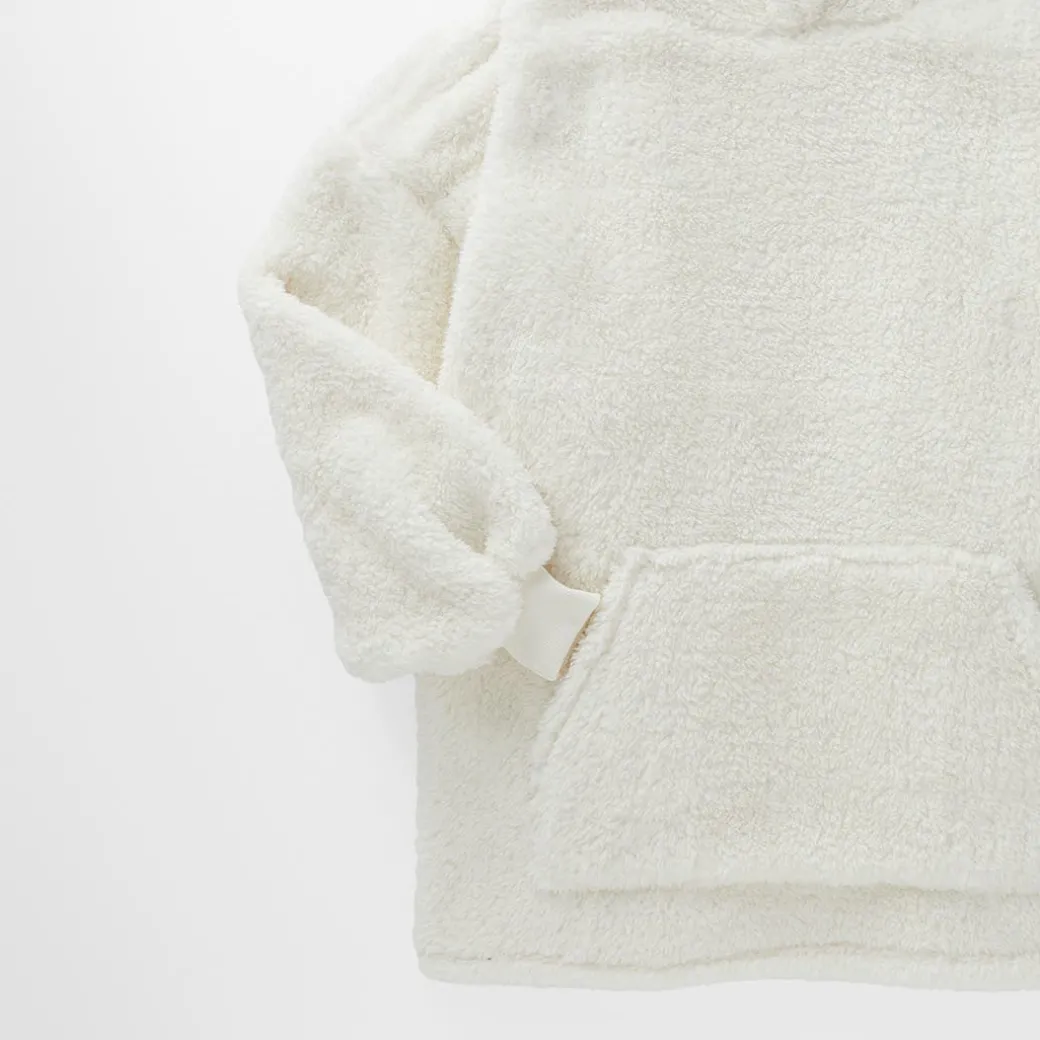 Cloud Hooded Fluffy Sherpa Blanket