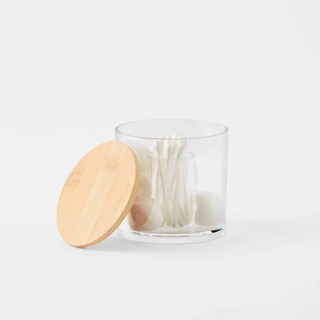Cotton Ball and Tips Jar