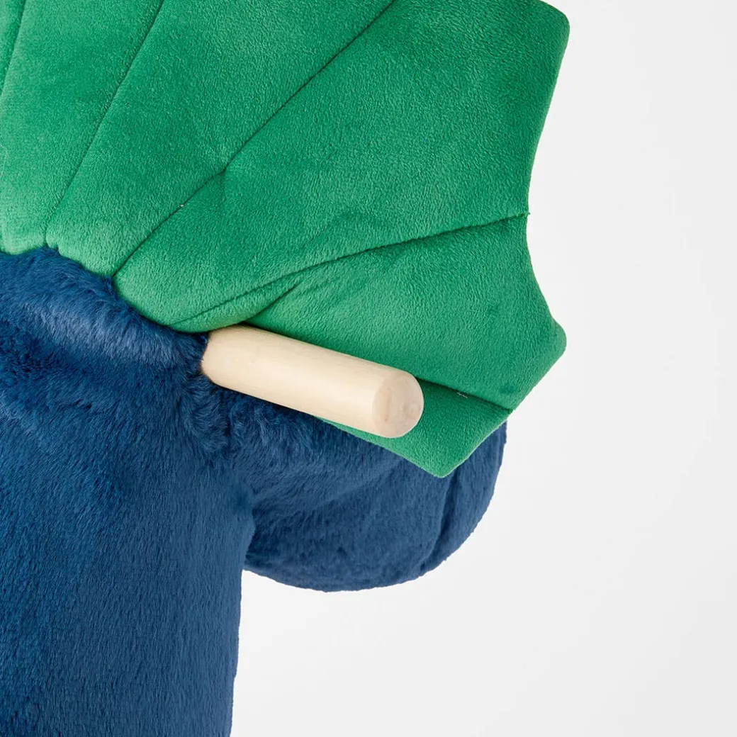 Derek the Dinosaur Rocking Toy - Navy
