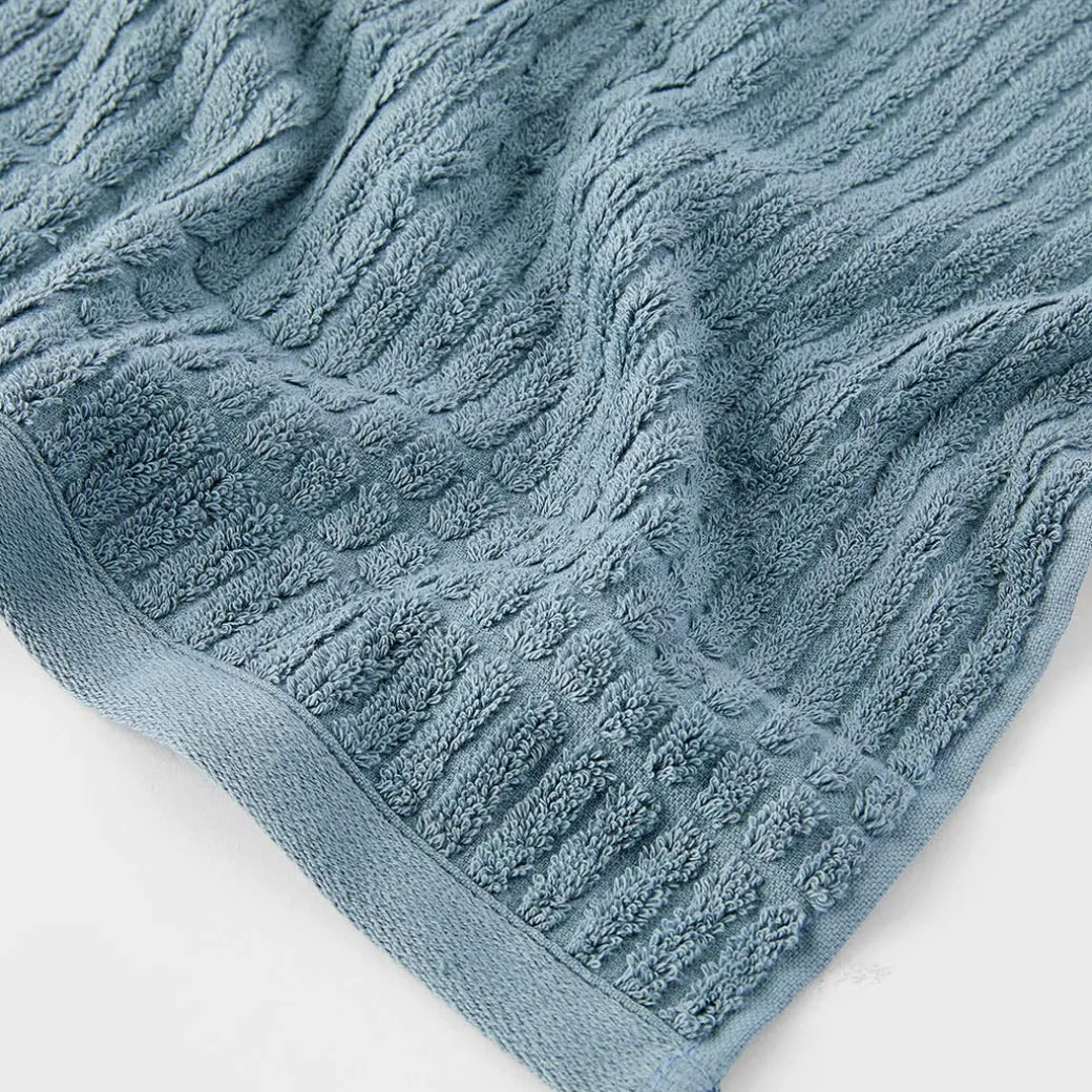 Egyptian Retreat Towel - Denim Blue