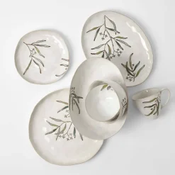 Eucalypt Dining - Ivory Green