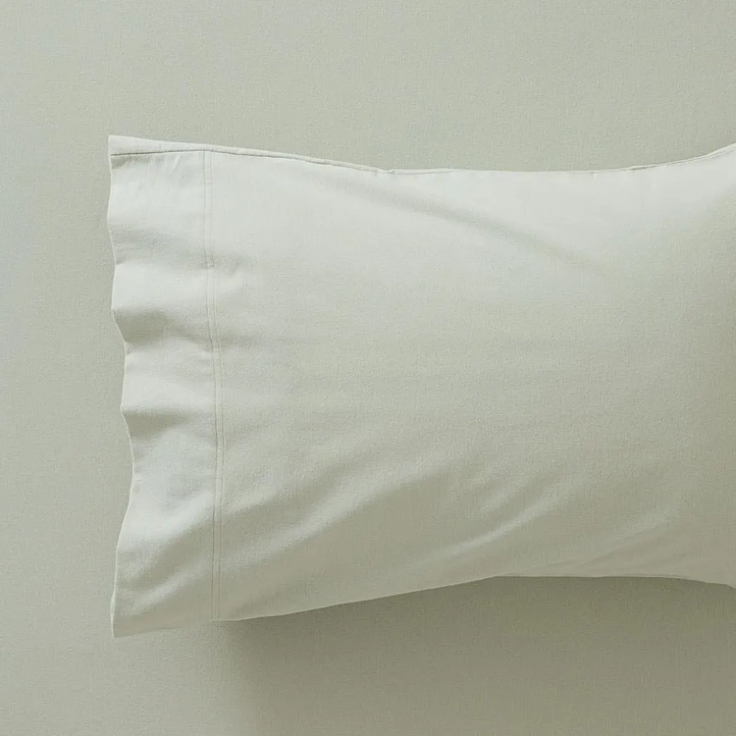 Flannelette Sheet Set - White