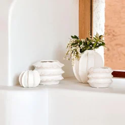 Frill Ceramic Vase Large