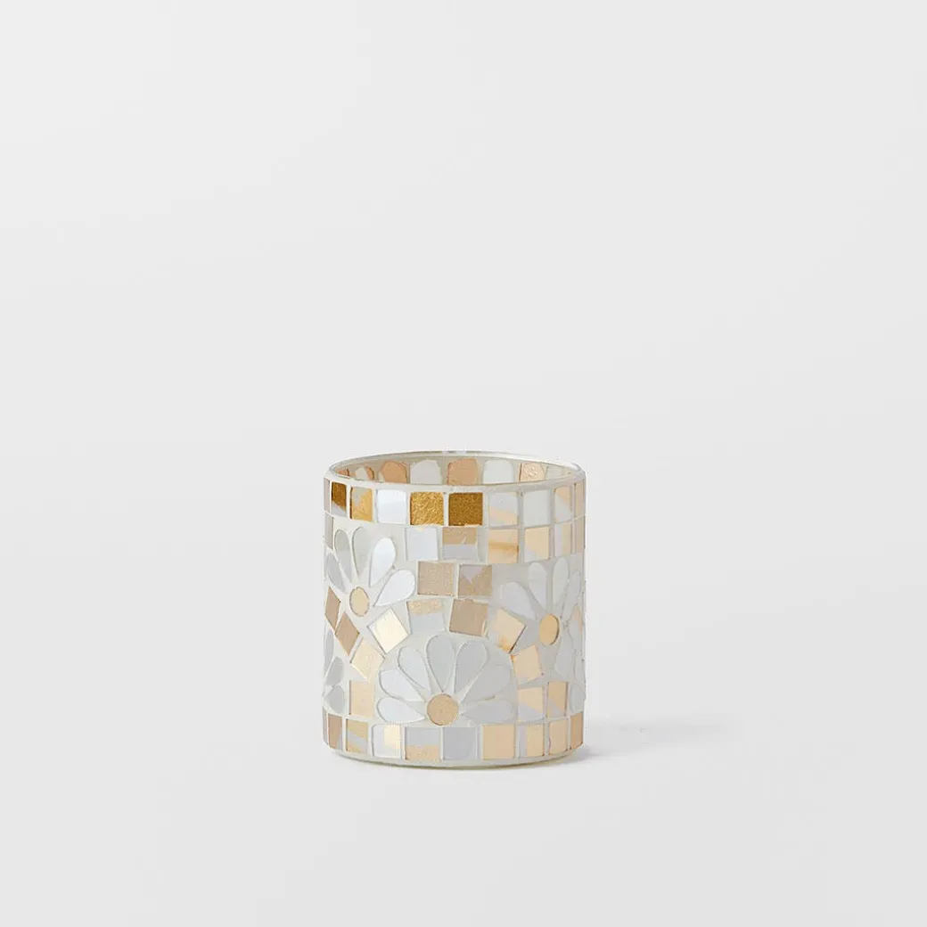 Gianna Mosaic Candle Holder