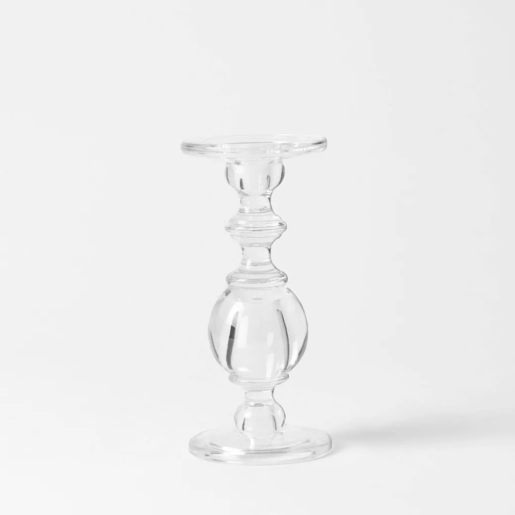 Glass Candle Sticks