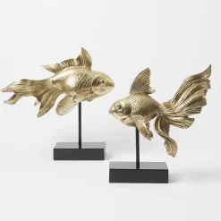 Goldfish On Stand Large