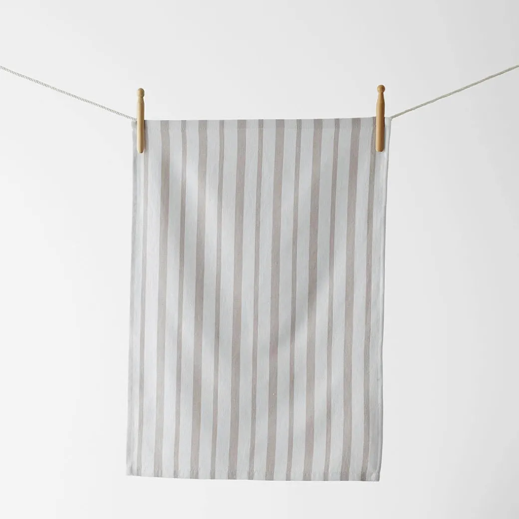 Hardy Terry Tea Towel Set Of 3 - Oatmeal