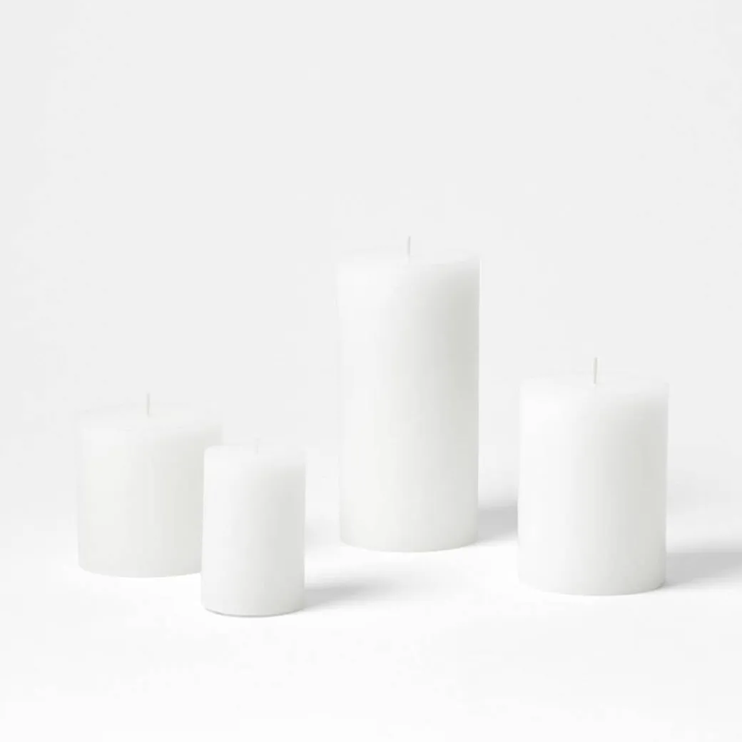 Household Candles - White