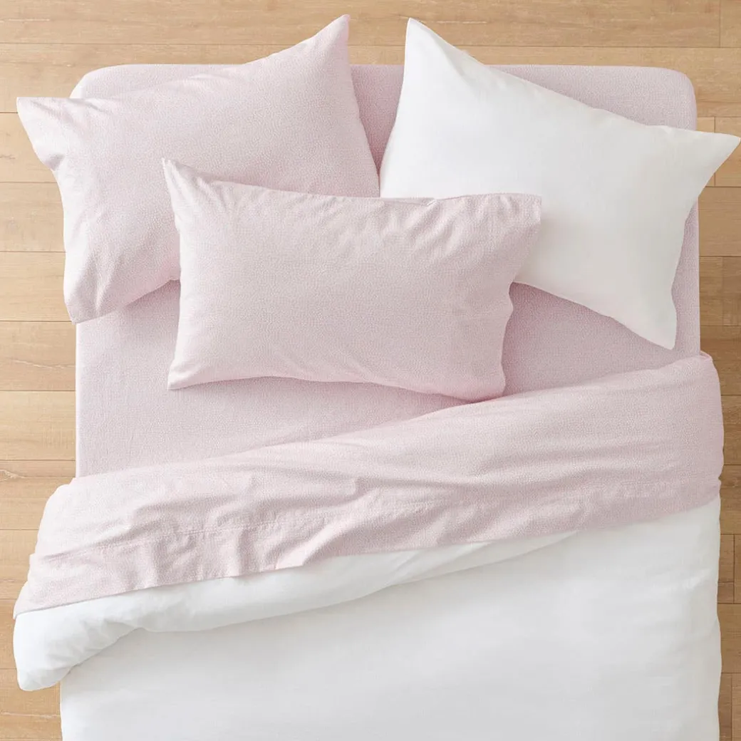 Ikura Flannelette Sheet Set - Smoke Blue