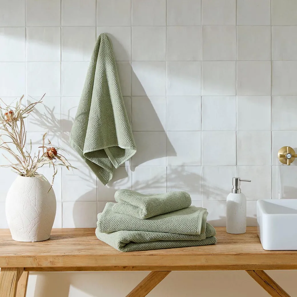 Jude Bale 4 Piece Towel Set - Pistachio