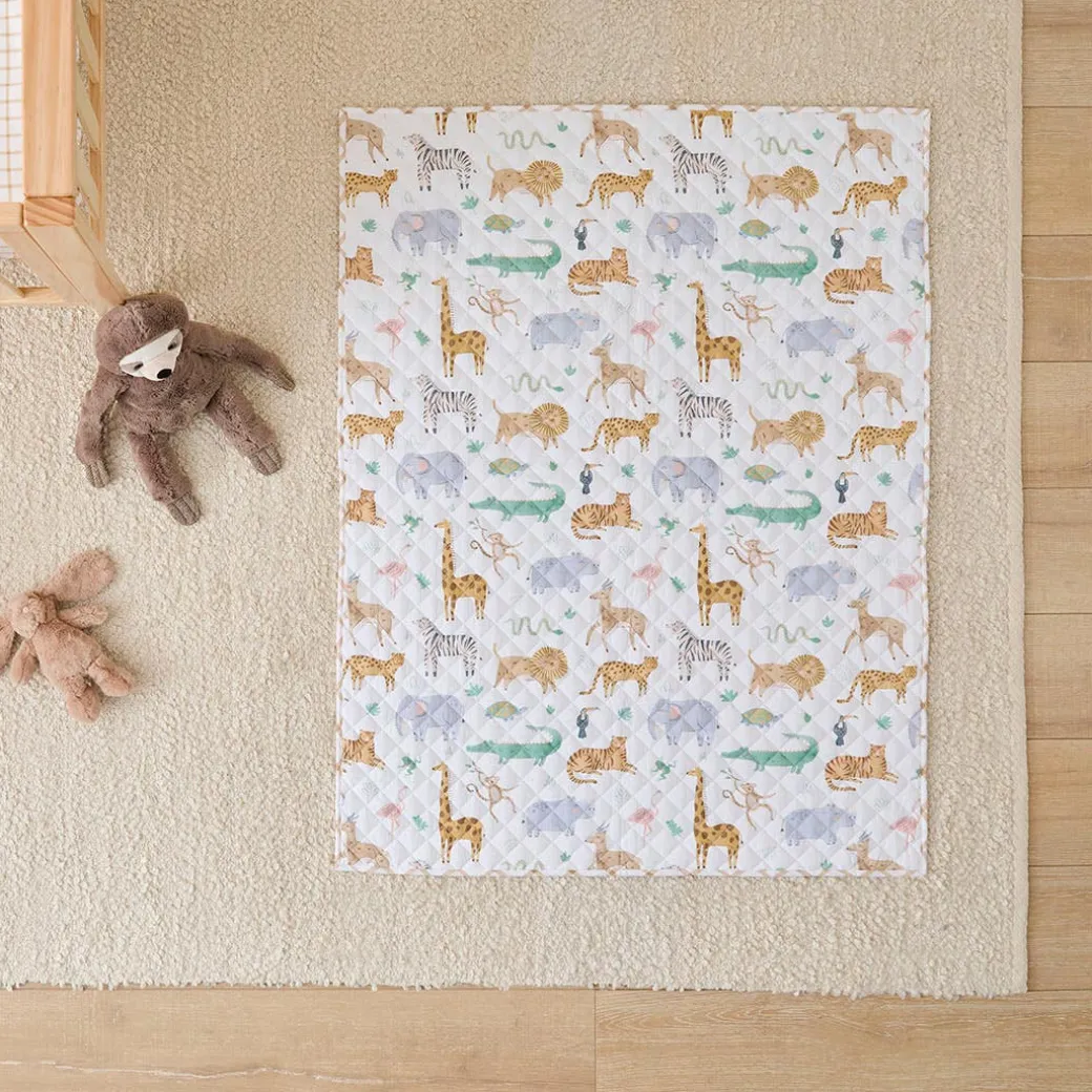 Jungle Friends Reversible Rectangle Play Mat/Comforter