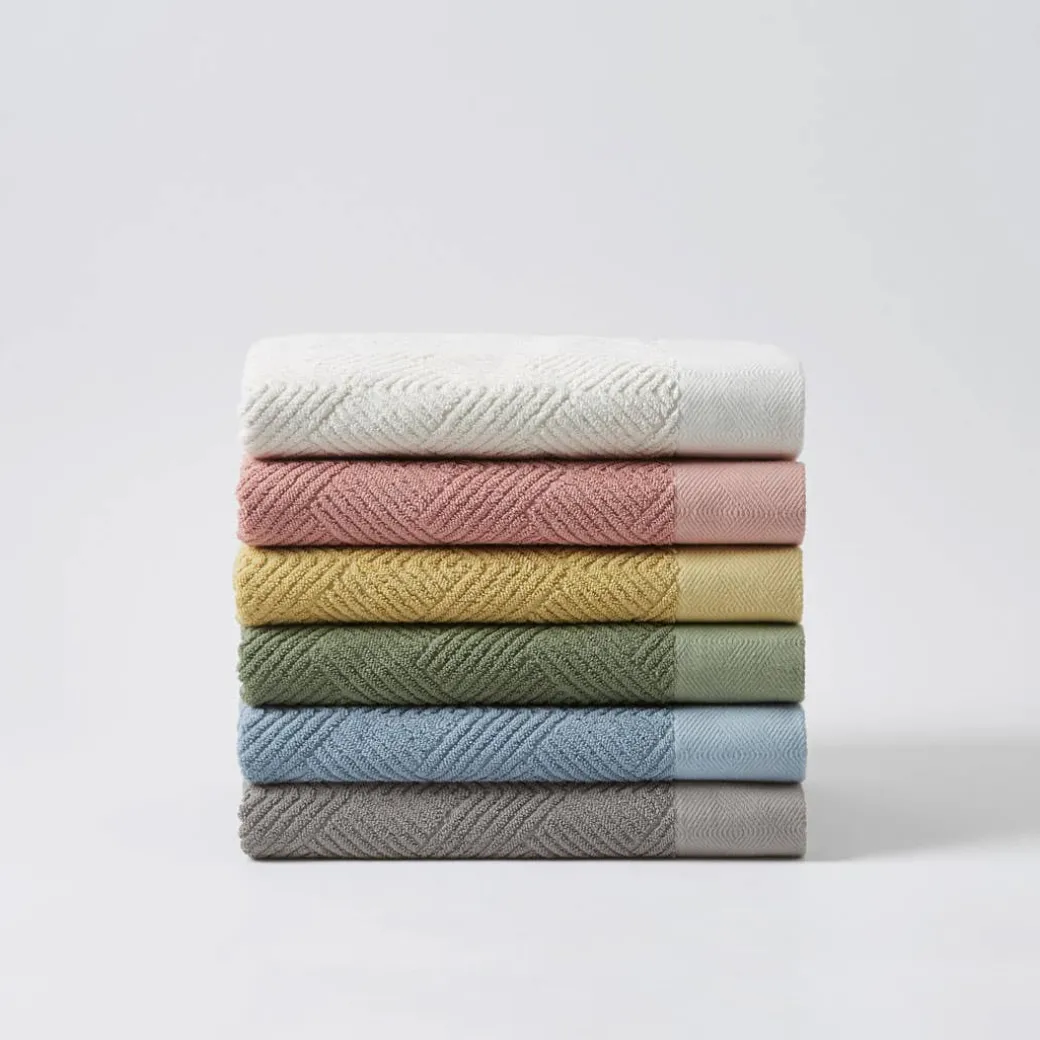 Kinsley Towel - Steel Blue