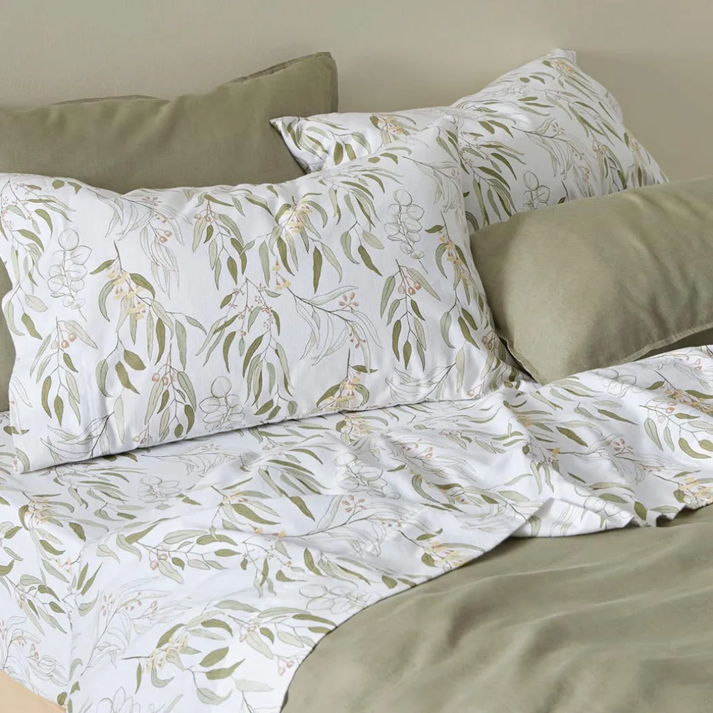 Lorne Flannelette Sheet Set