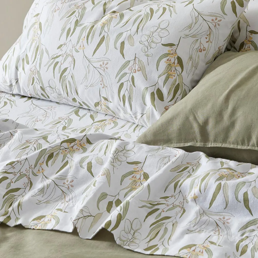 Lorne Flannelette Sheet Set