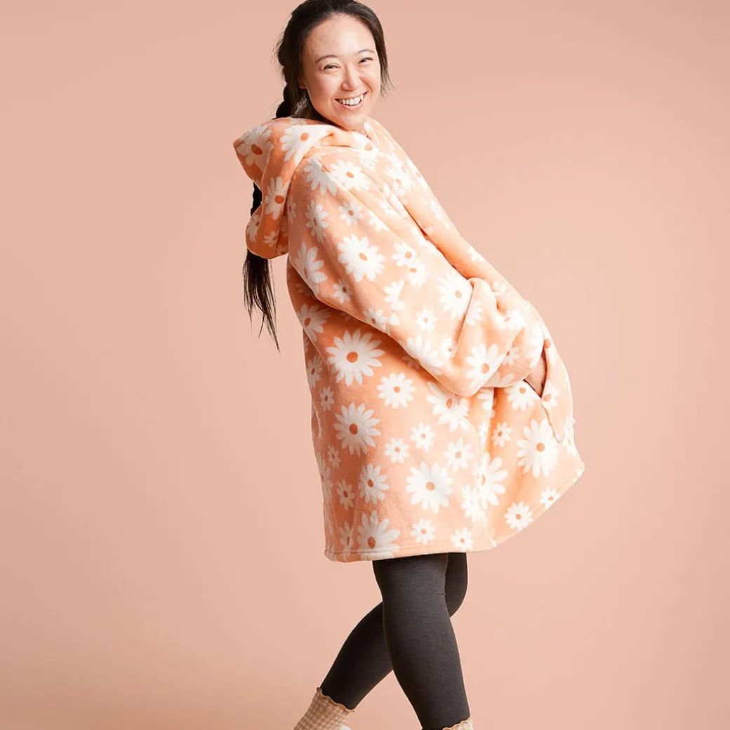 Marguerite Hooded Sherpa Blanket
