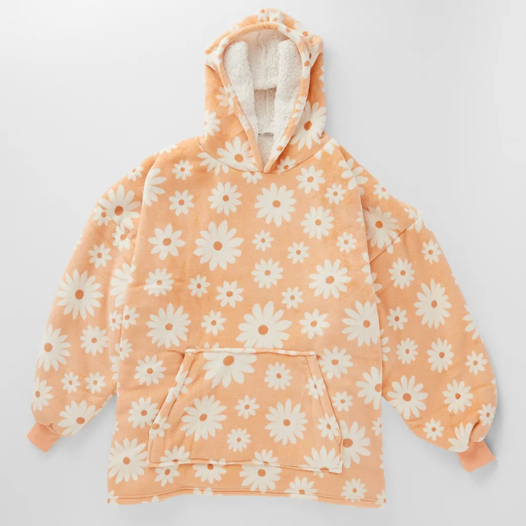 Marguerite Hooded Sherpa Blanket
