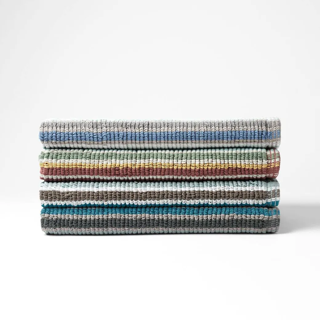 Montauk Bath Mat - Clay Multi