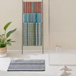 Montauk Bath Mat - Clay Multi