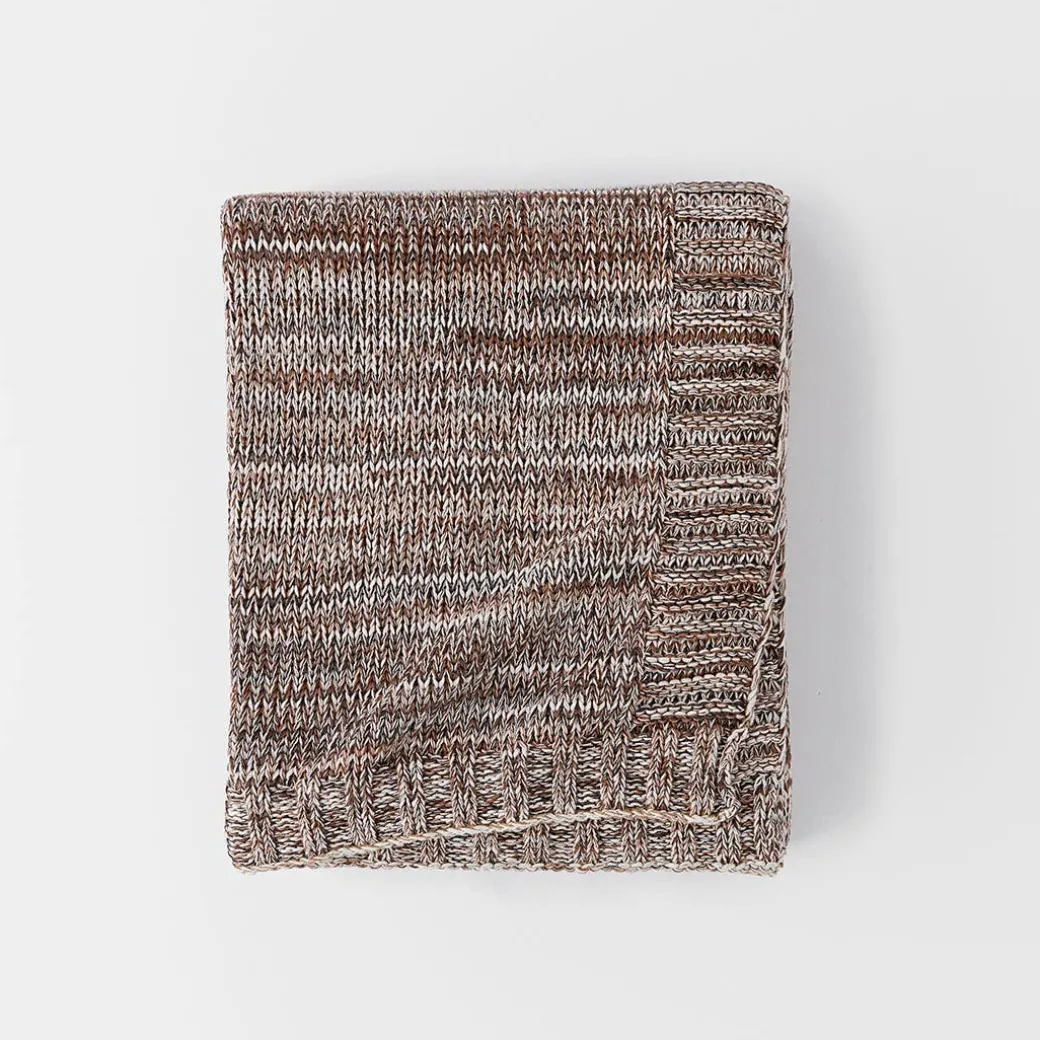 Moss Ombre Throw - Bluestone