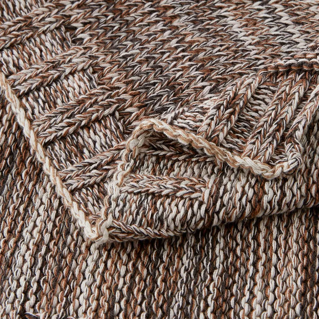 Moss Ombre Throw - Bluestone