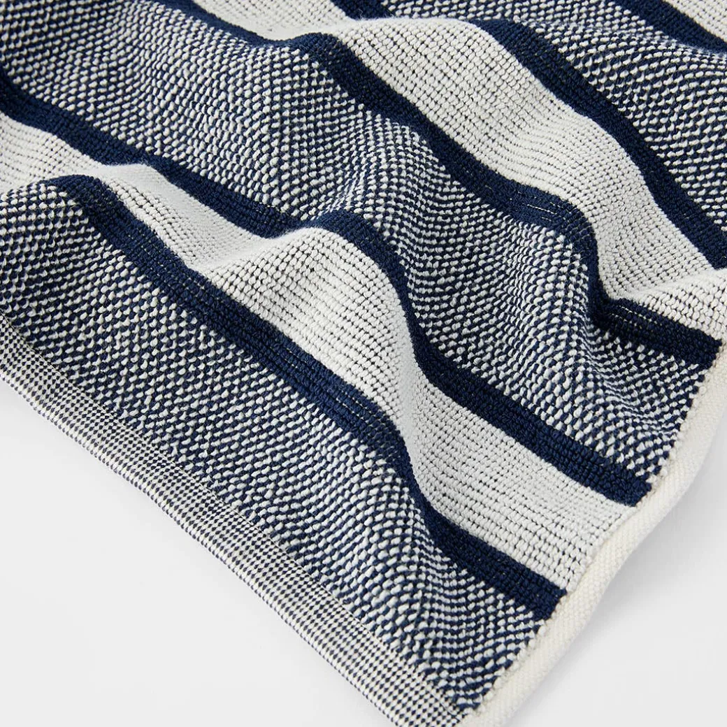Neve Wide Stripe Turkish Cotton Towel