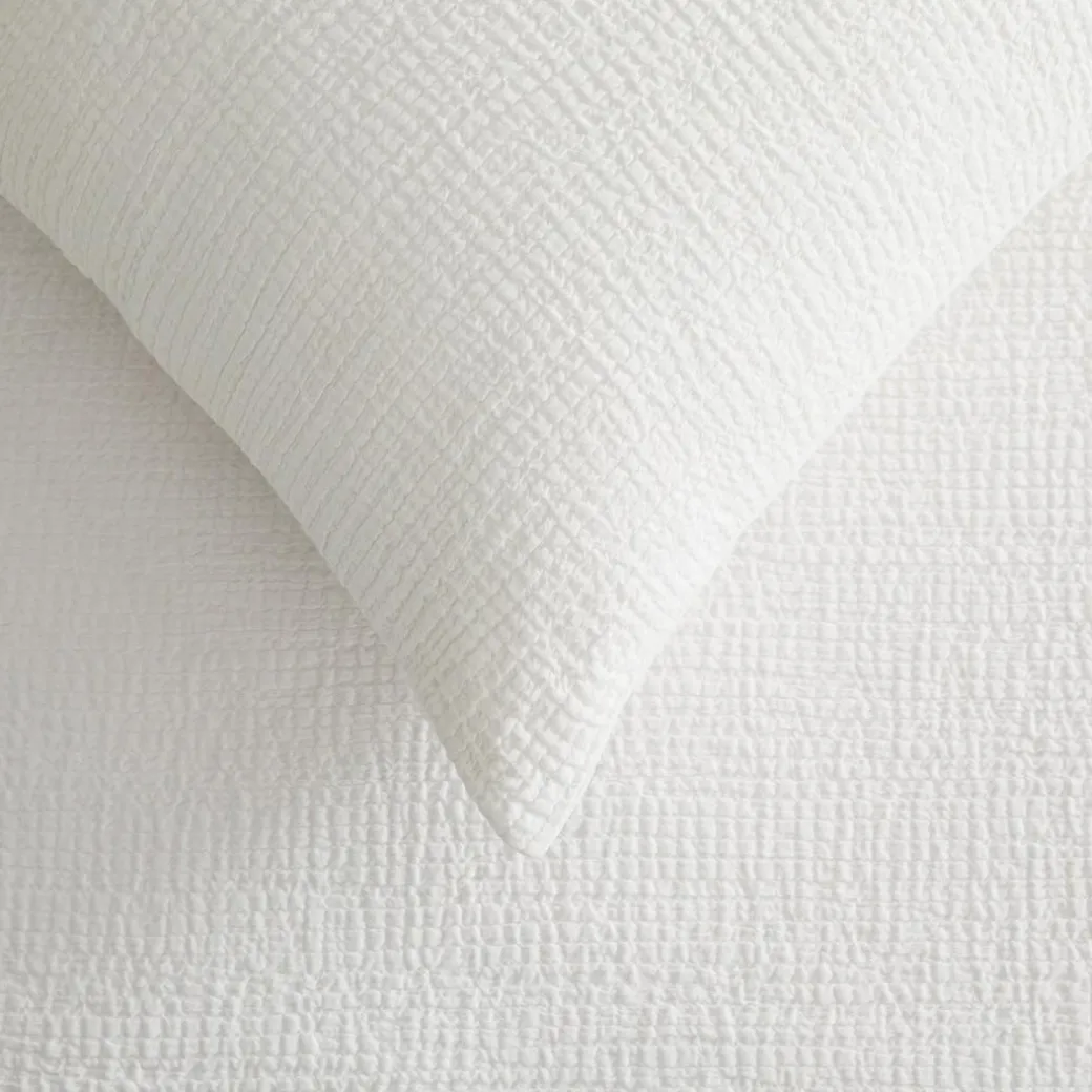 Nico Quilt Cover - Ivory