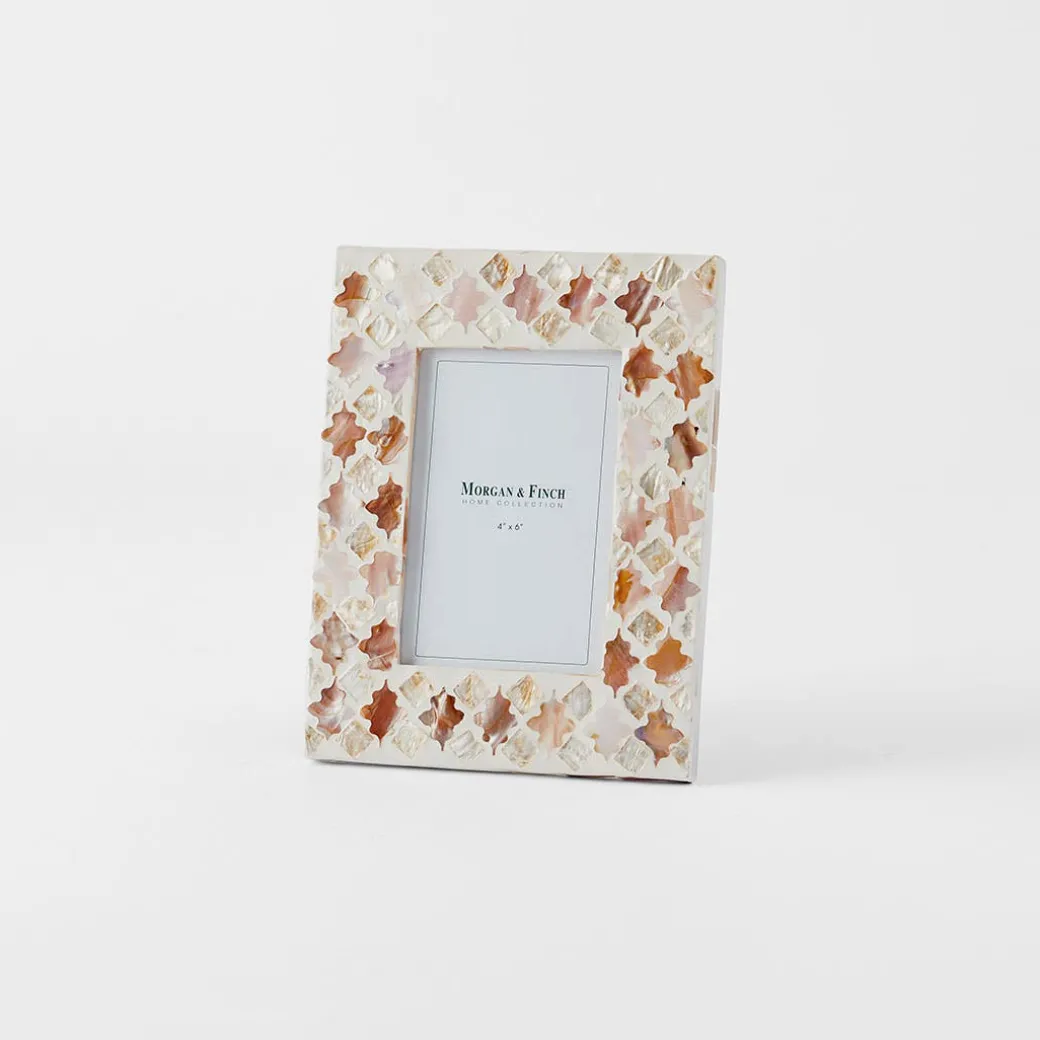 Nyra Shell Inlay Frame - Pink