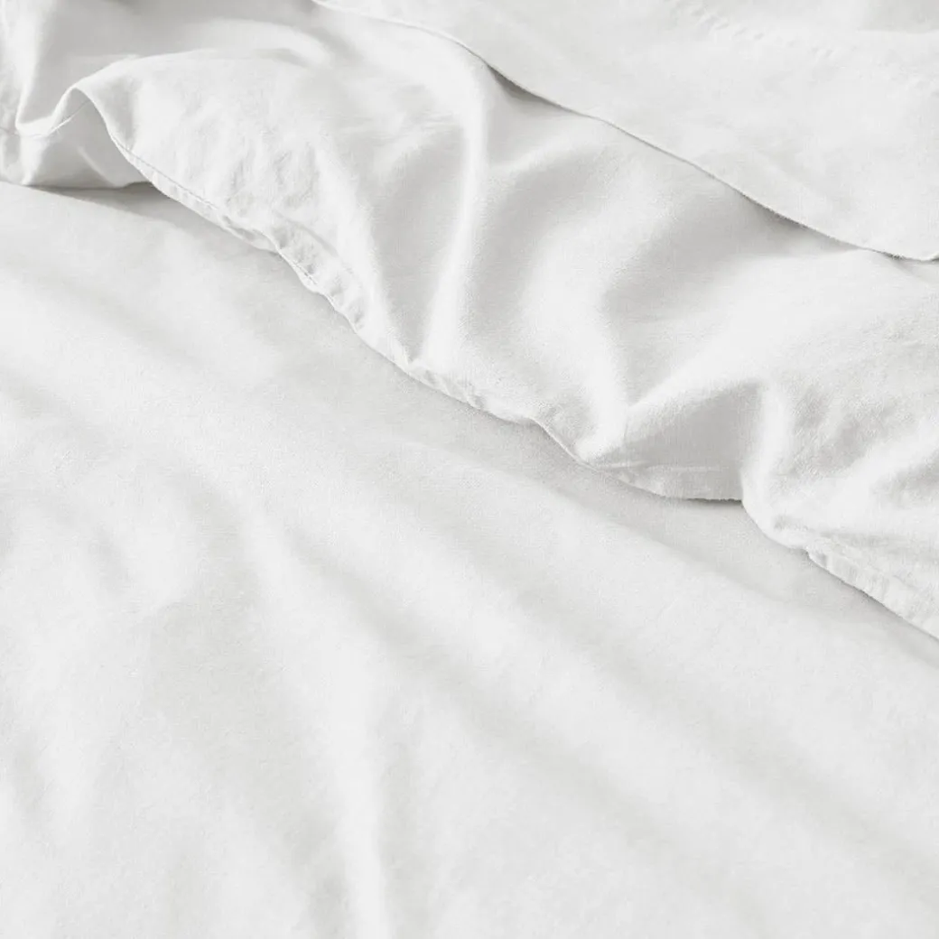 Olsen Linen/Cotton Quilt Cover - Green