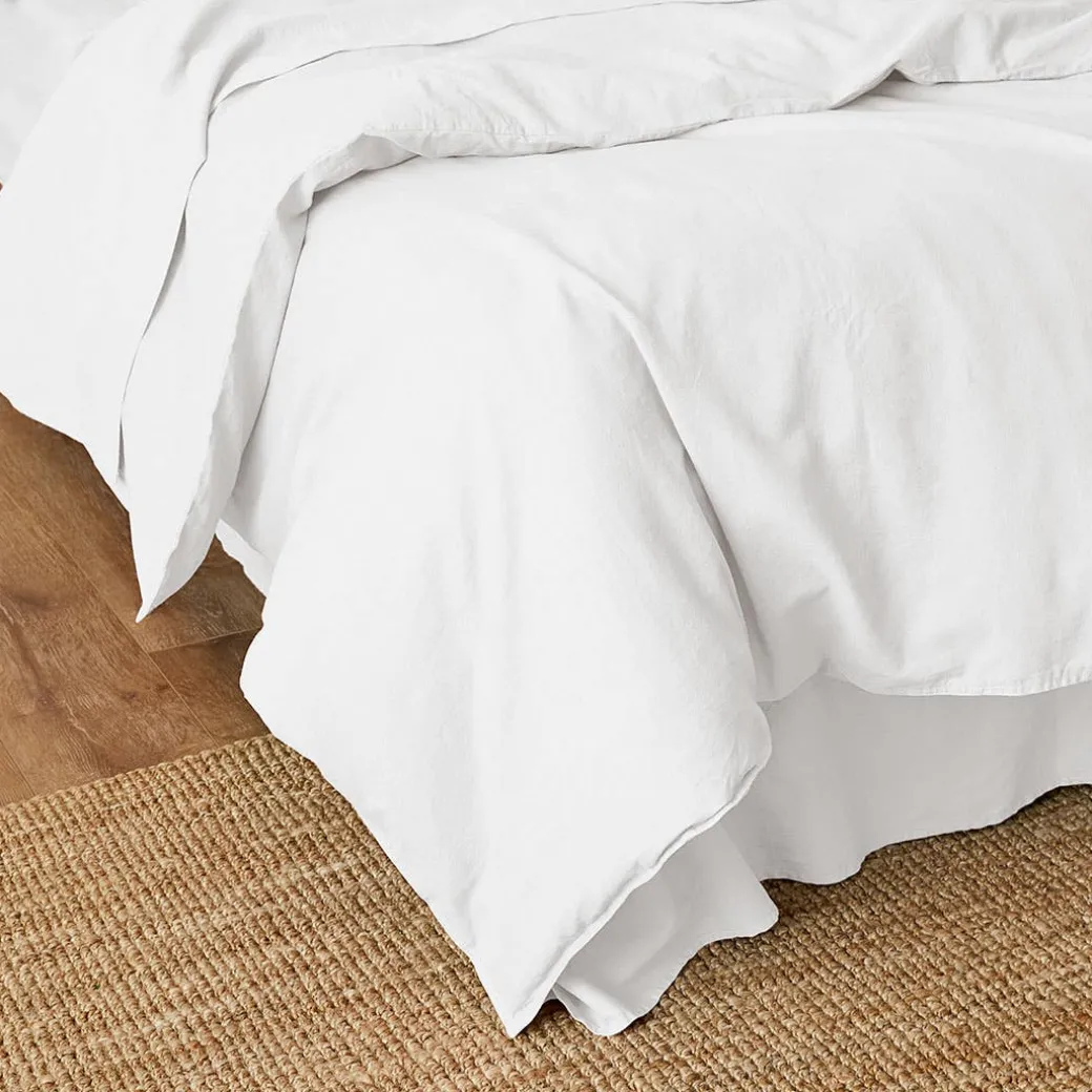 Olsen Linen/Cotton Quilt Cover - Green