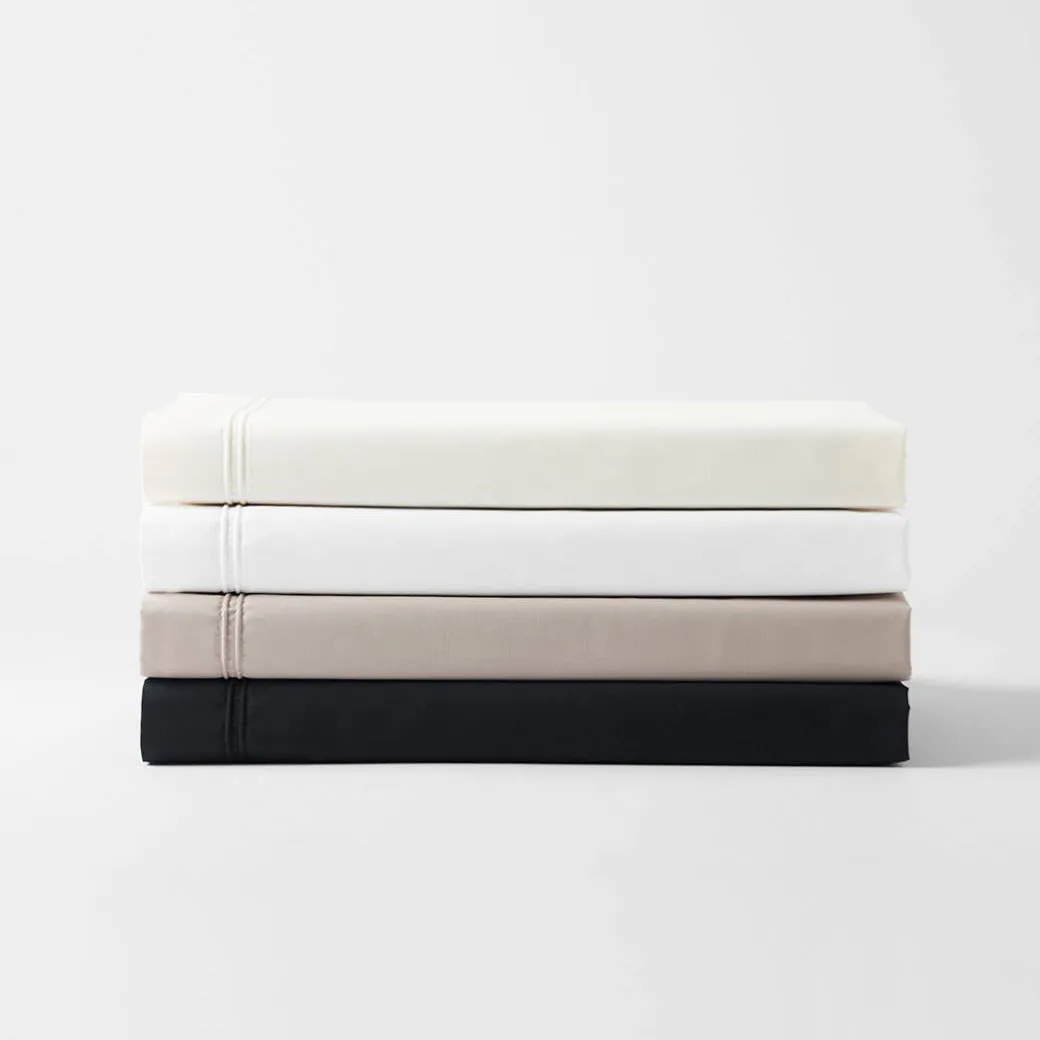 Perfects 250 TC Cotton Blend Sheet Separates - Stone
