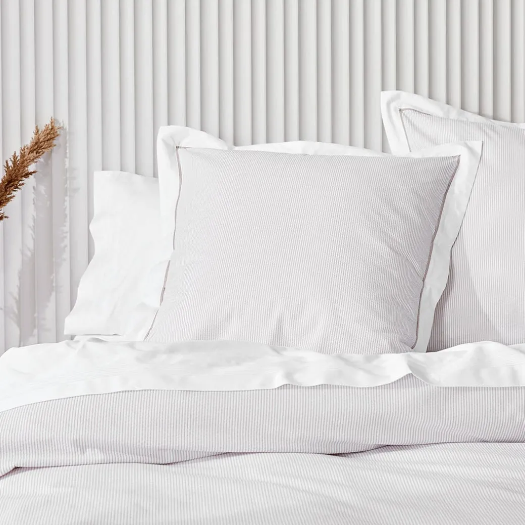 Portofino Quilt Cover - Grey