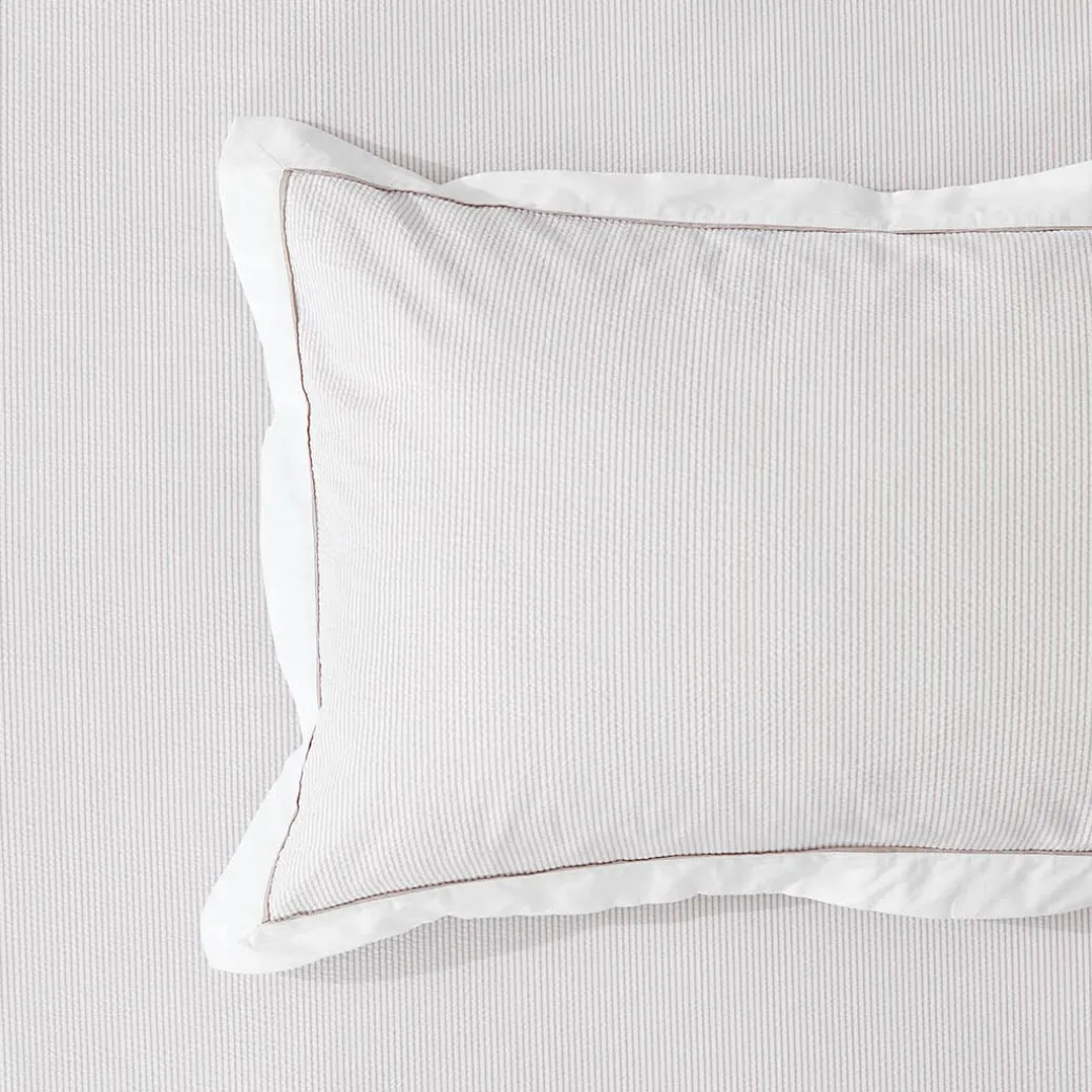 Portofino Quilt Cover - Grey