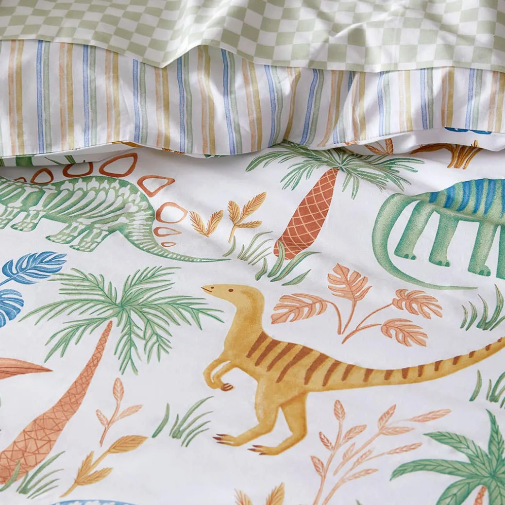 Rex Glow In The Dark Quilt Cover