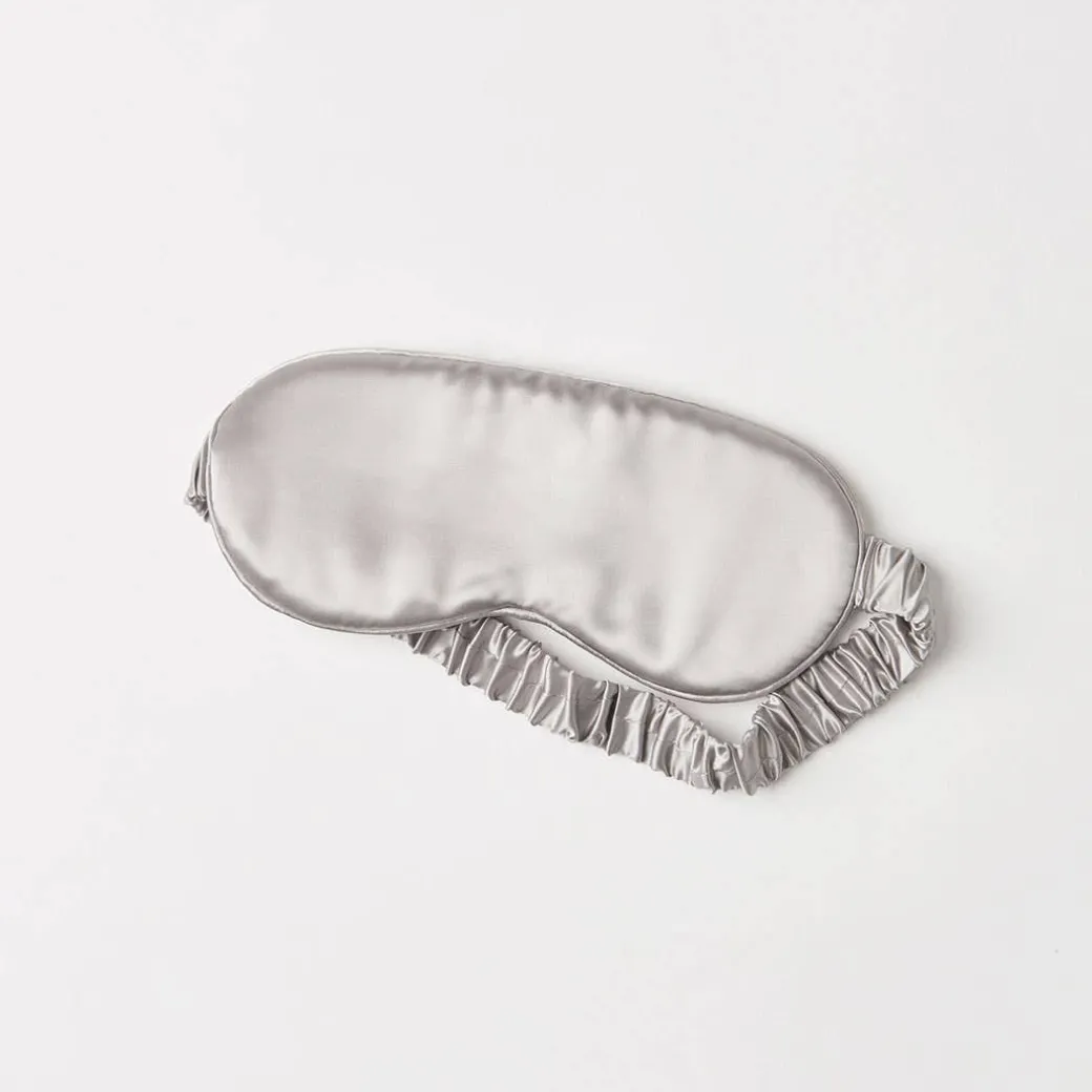 Silk Eye Mask - Navy
