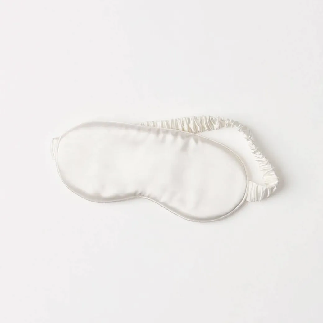Silk Eye Mask - Navy