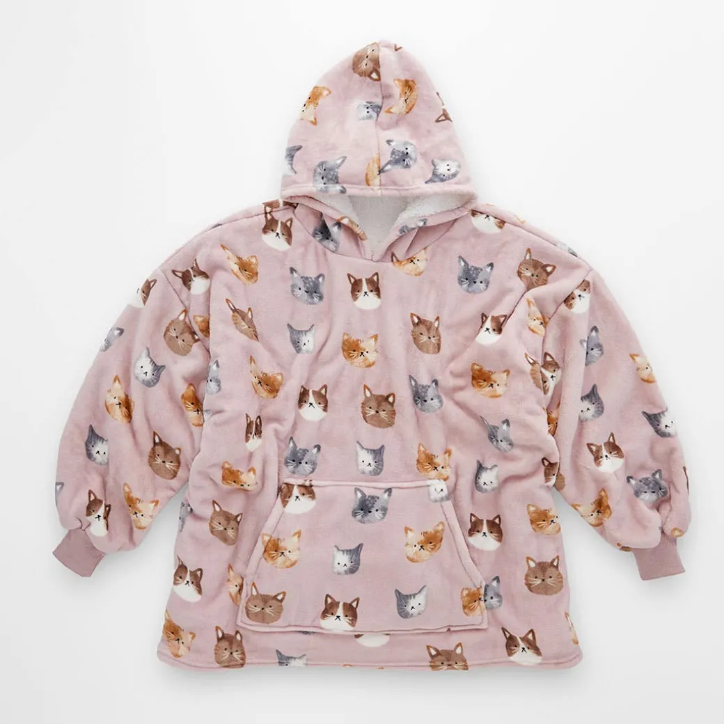 Simba Hooded Sherpa Blanket