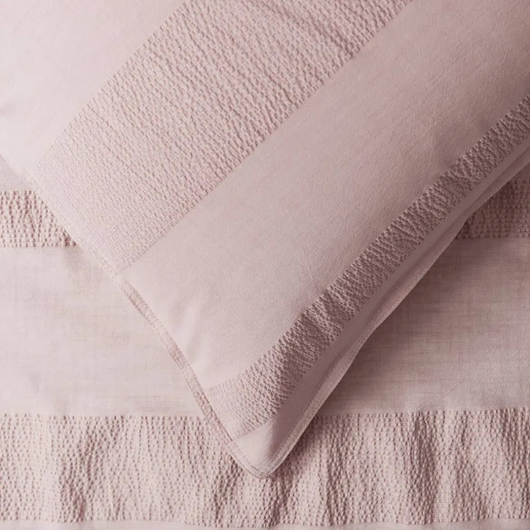 Sinclair Quilt Cover - Blush