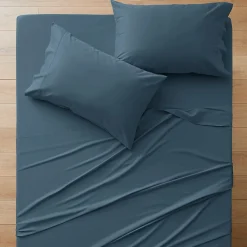 Sleeping Beauty 400 TC Bamboo / Cotton Sheet Set - Sky Blue