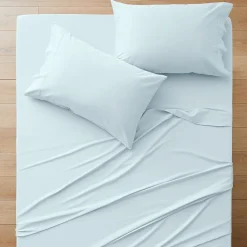 Sleeping Beauty 400 TC Bamboo / Cotton Sheet Set - Sky Blue